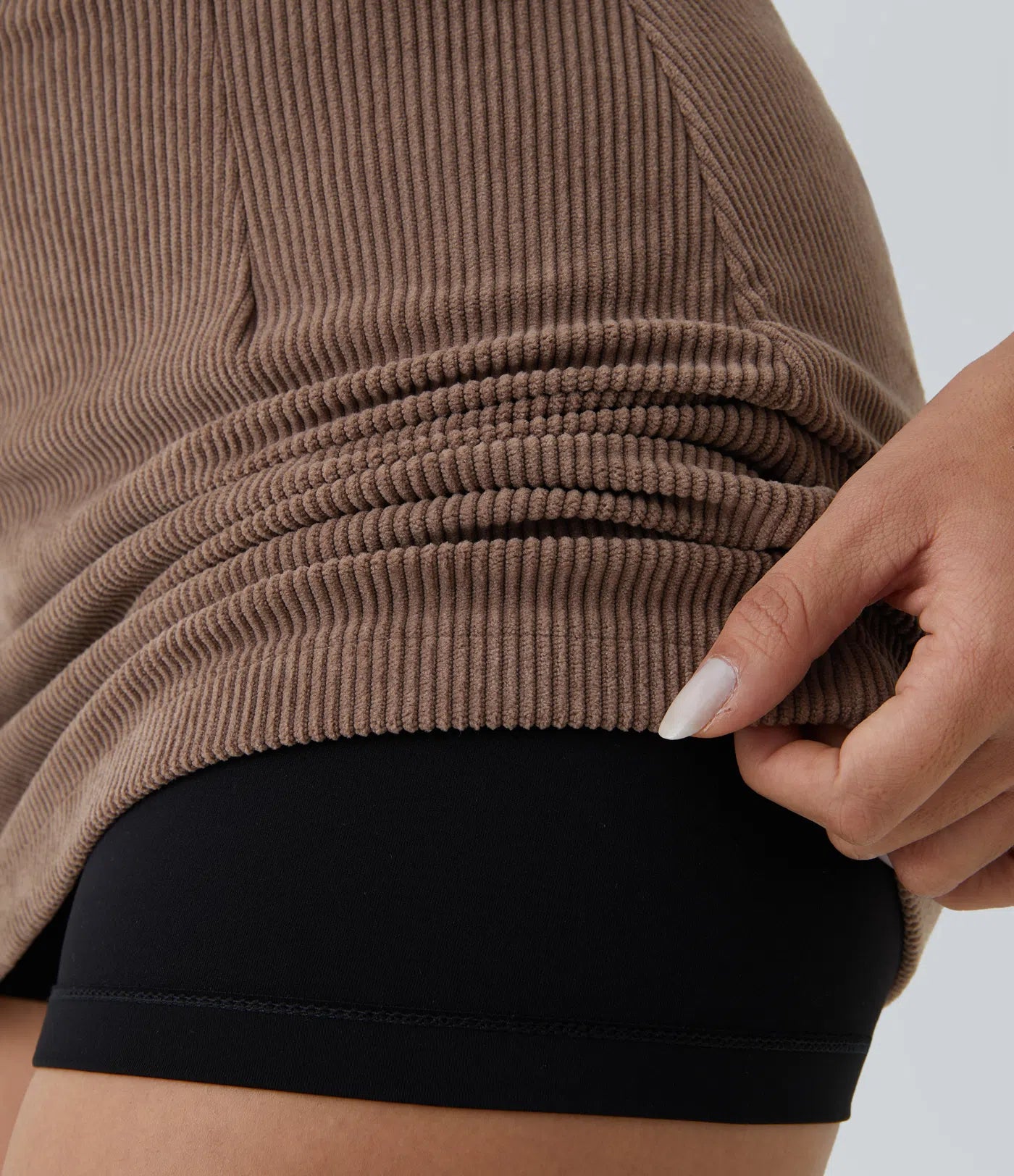 Nova Mae Cloud Cord Mini Skirt