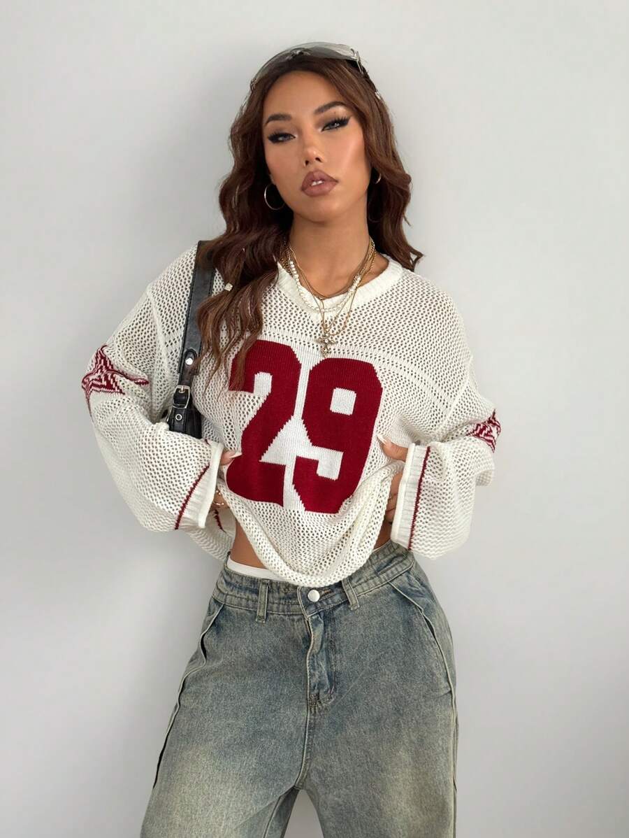 Varsity Spirit Knit Sweater