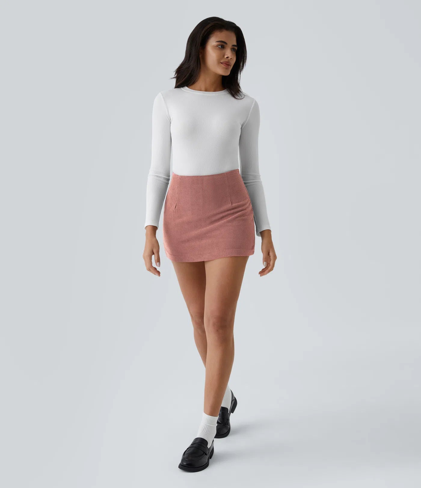 Nova Mae Cloud Cord Mini Skirt