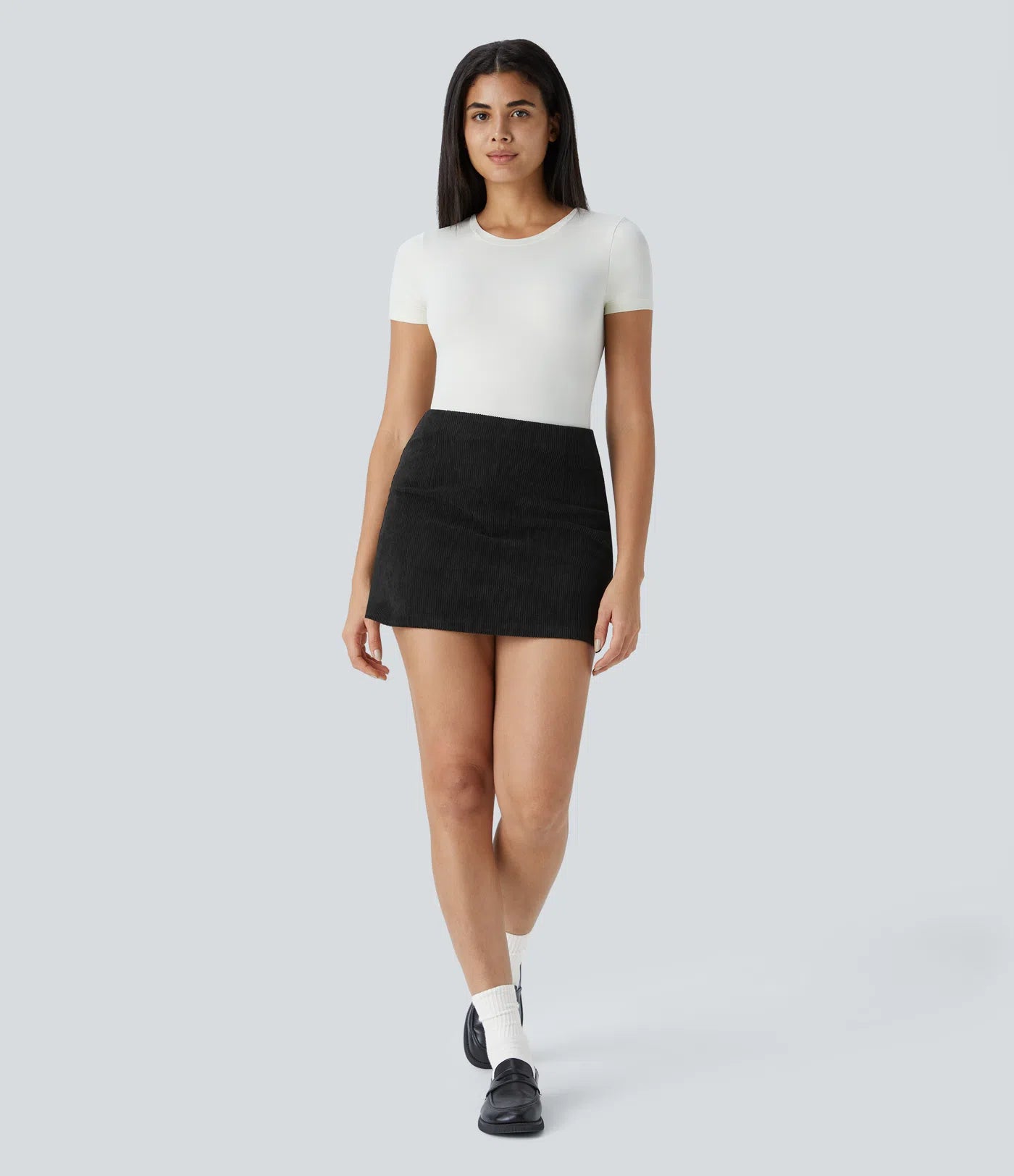 Nova Mae Cloud Cord Mini Skirt
