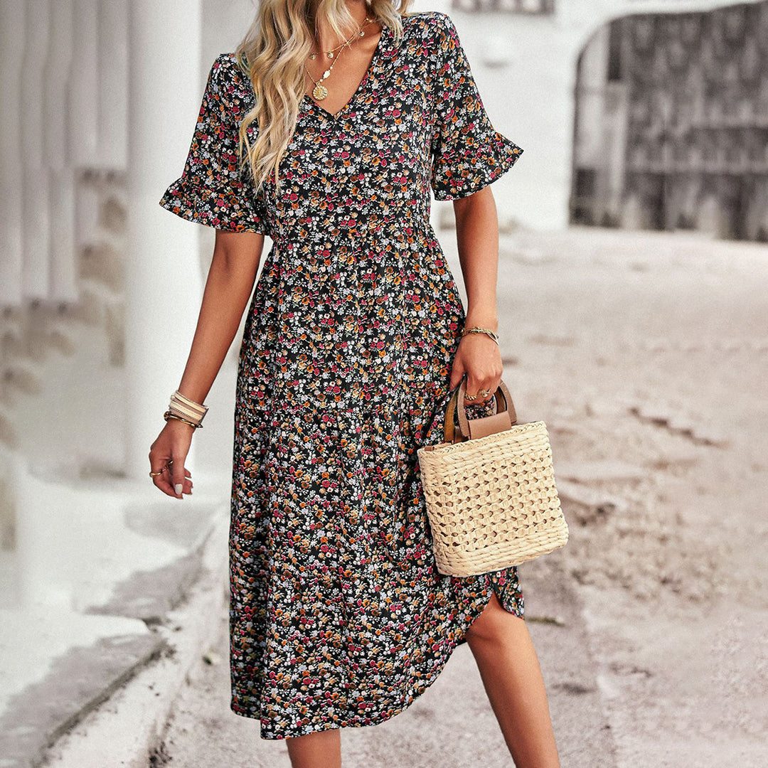 Boho Midi Dress