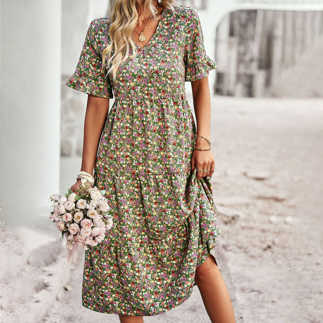 Boho Midi Dress