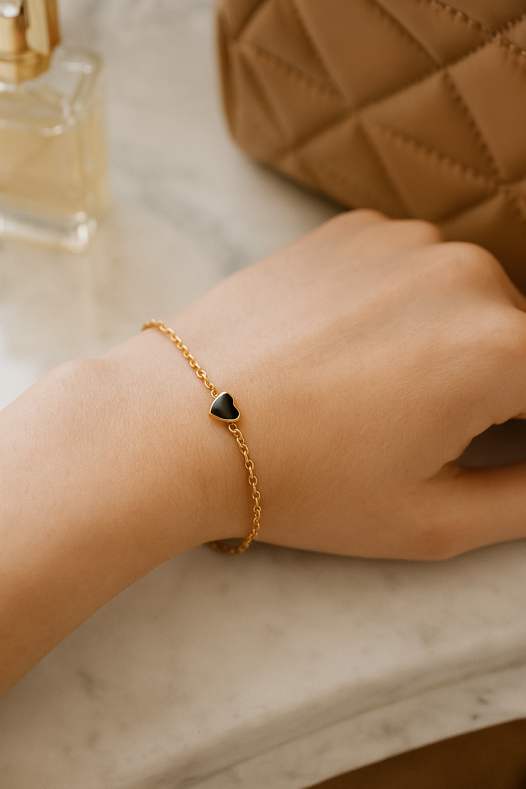 Éclipse d’Or Bracelet – 24K Gold Plated