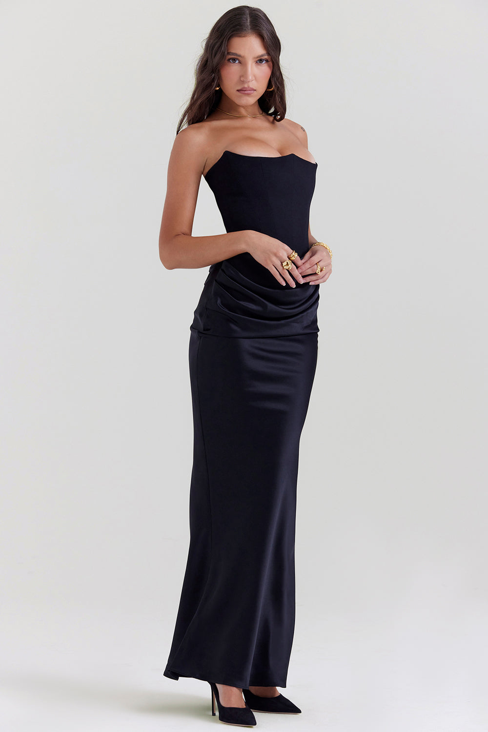 Amira Draped Dress