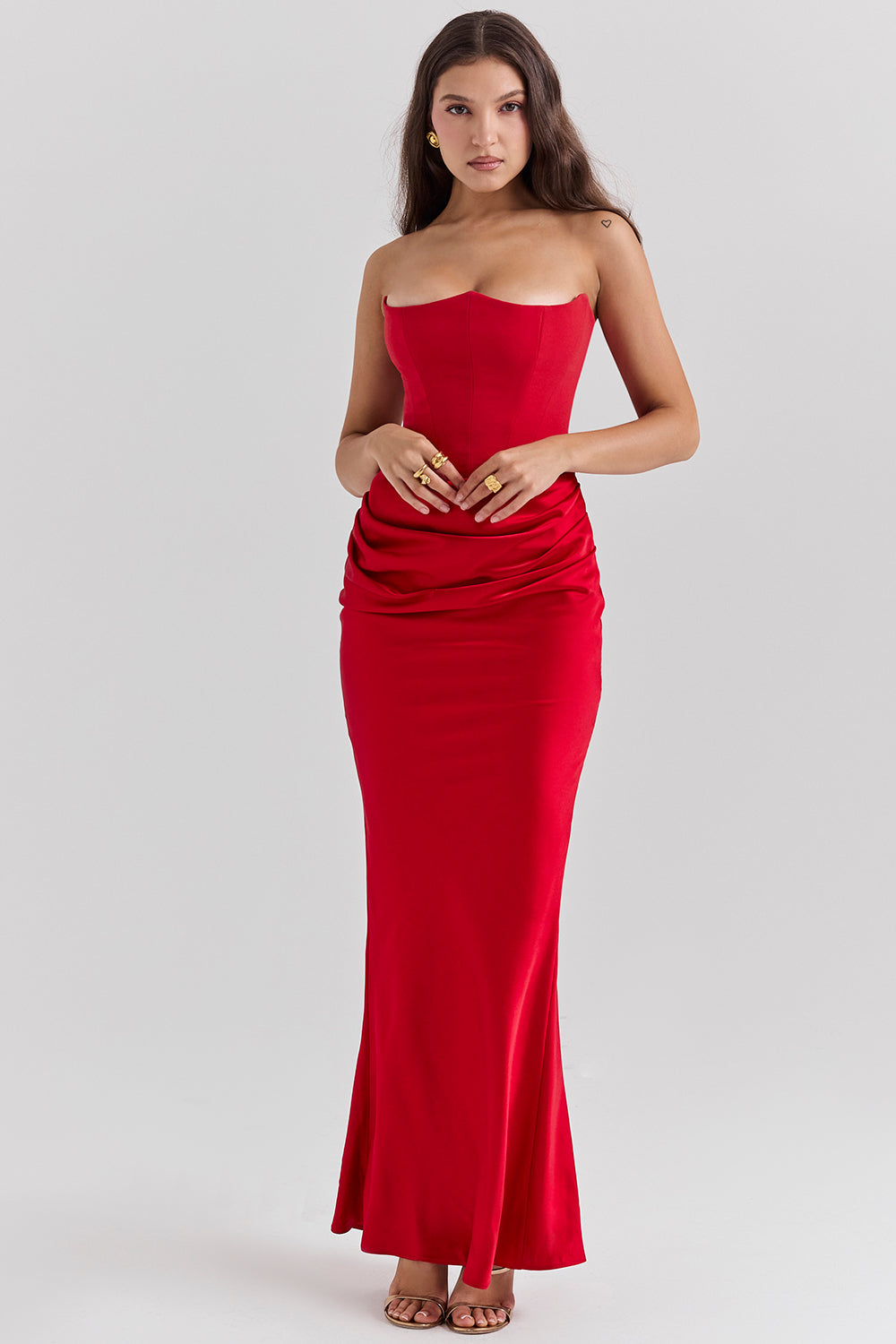 Amira Draped Dress