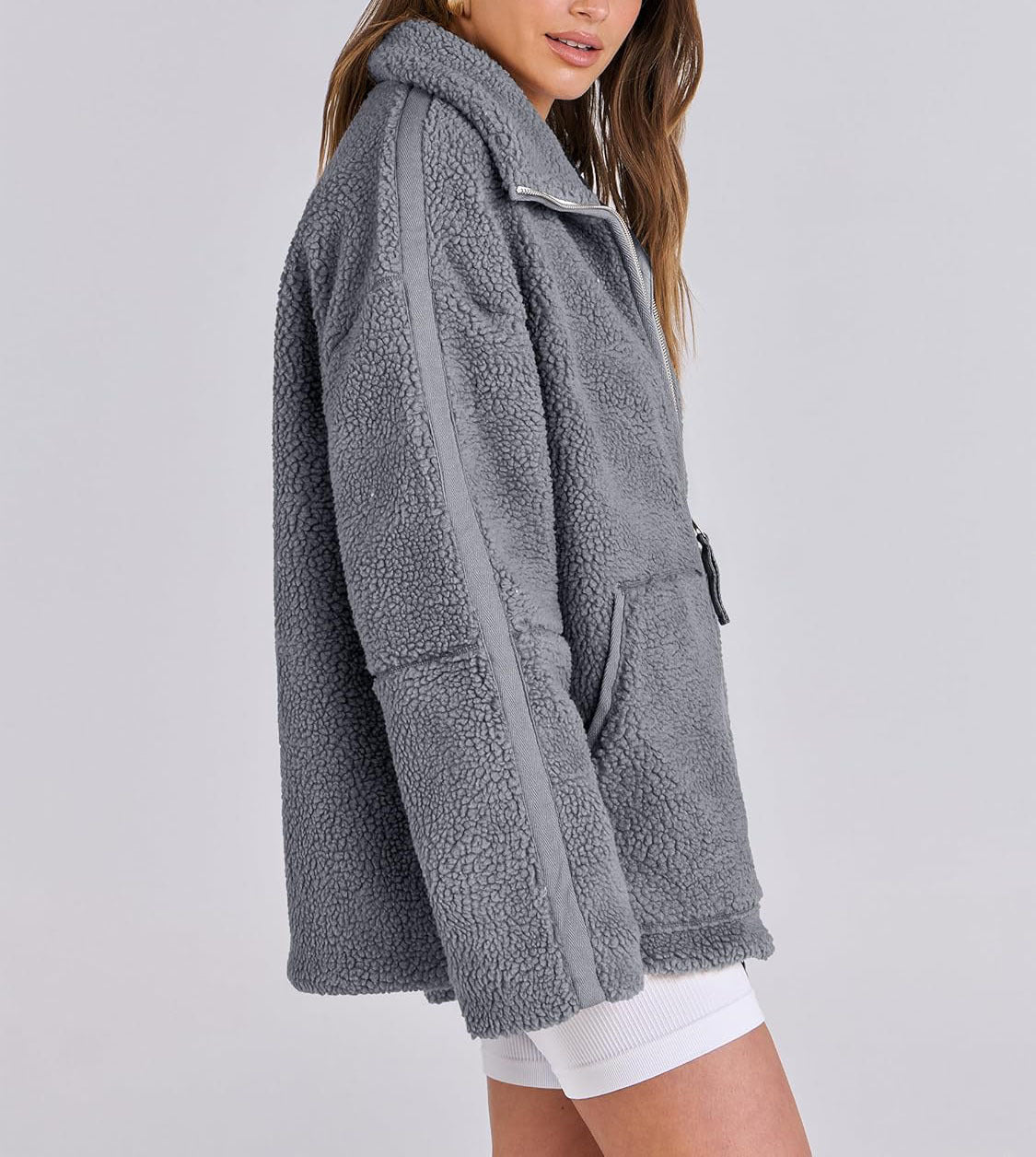 Koa | Teddy Fleece Zip Jacket