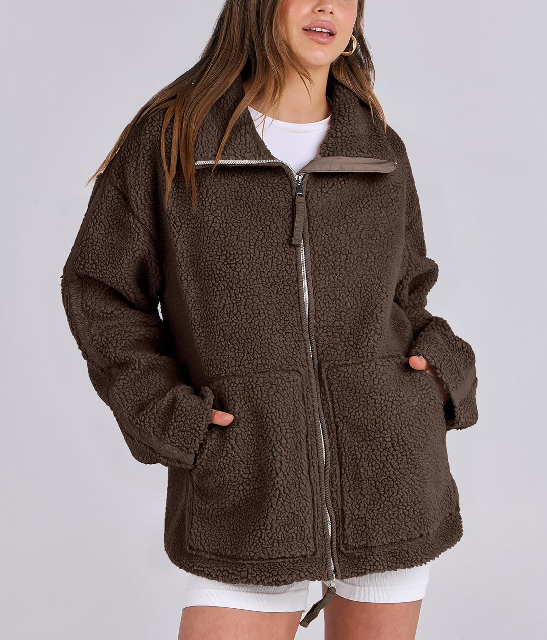 Koa | Teddy Fleece Zip Jacket