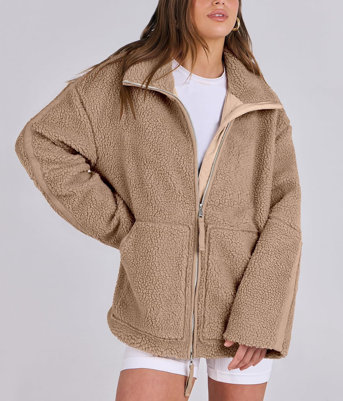Koa | Teddy Fleece Zip Jacket