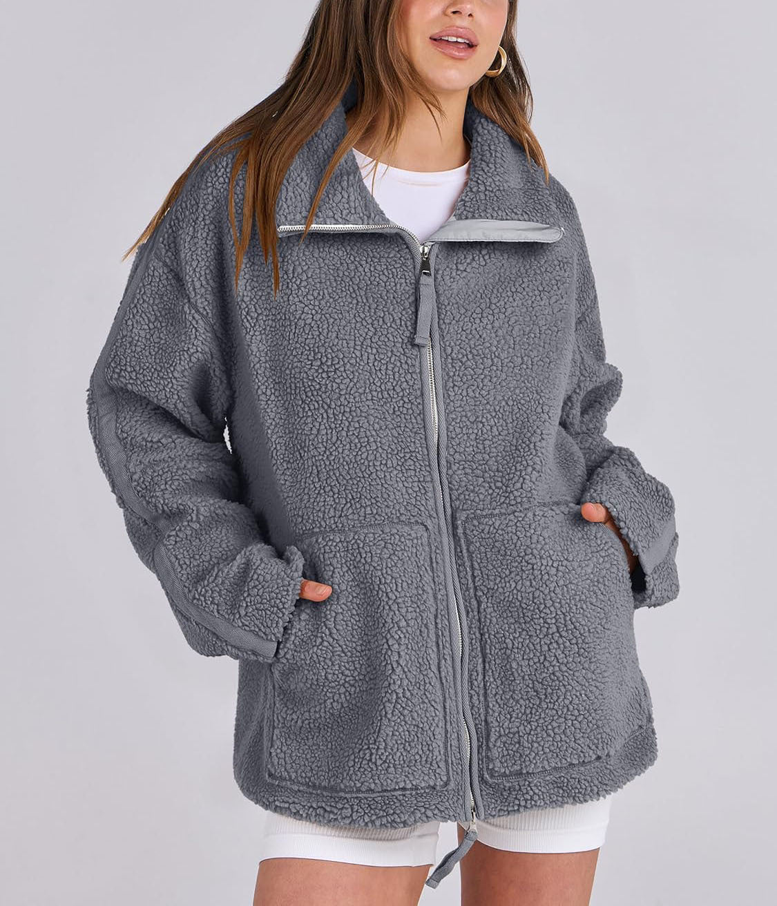 Koa | Teddy Fleece Zip Jacket