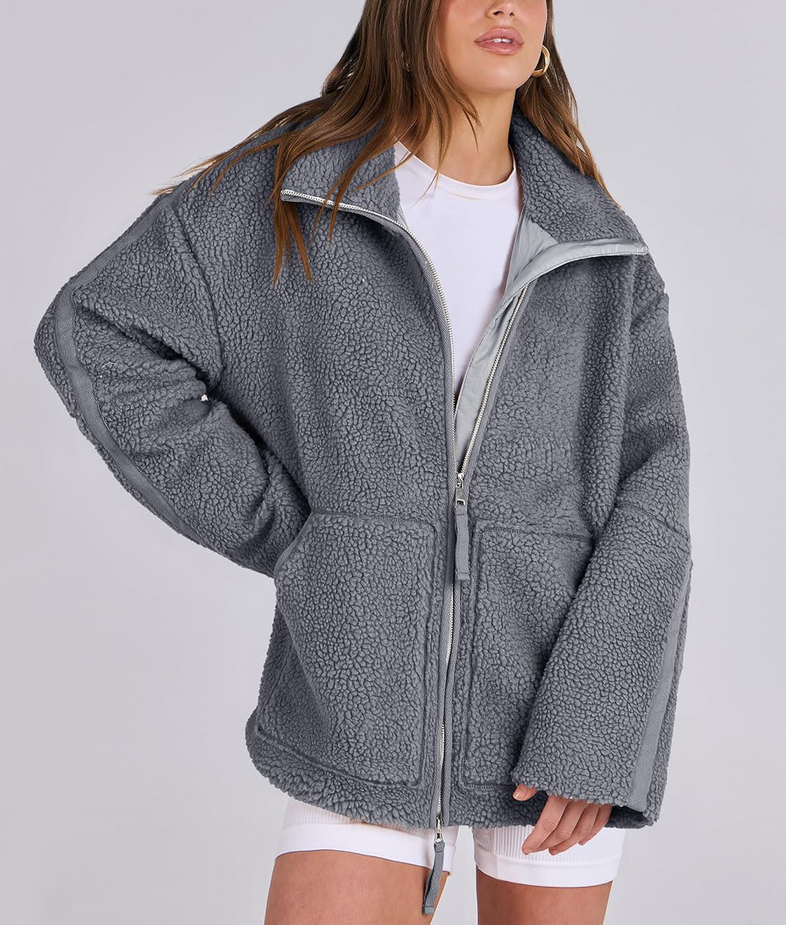 Koa | Teddy Fleece Zip Jacket