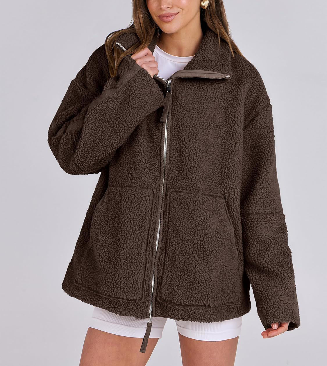 Koa | Teddy Fleece Zip Jacket