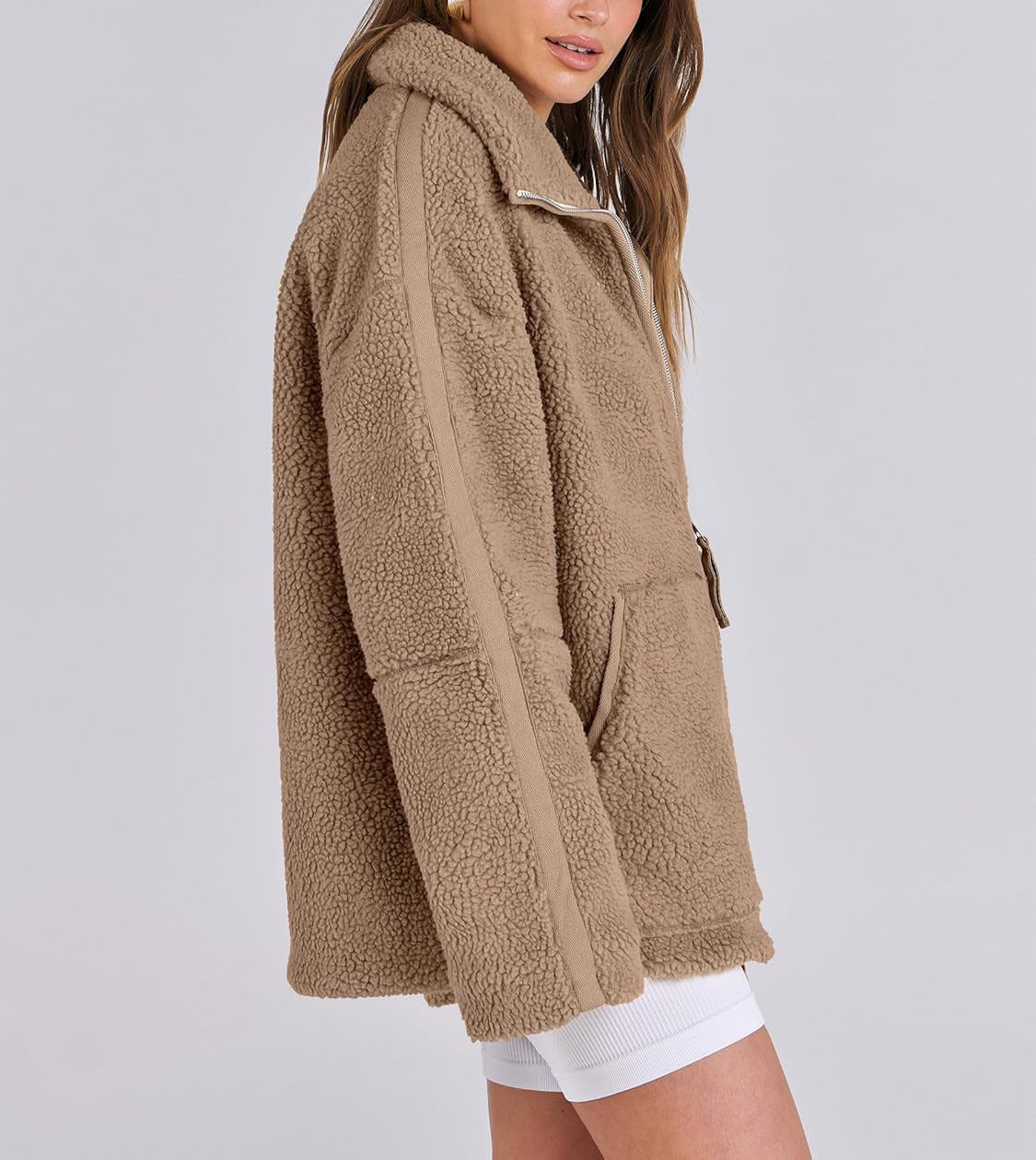 Koa | Teddy Fleece Zip Jacket