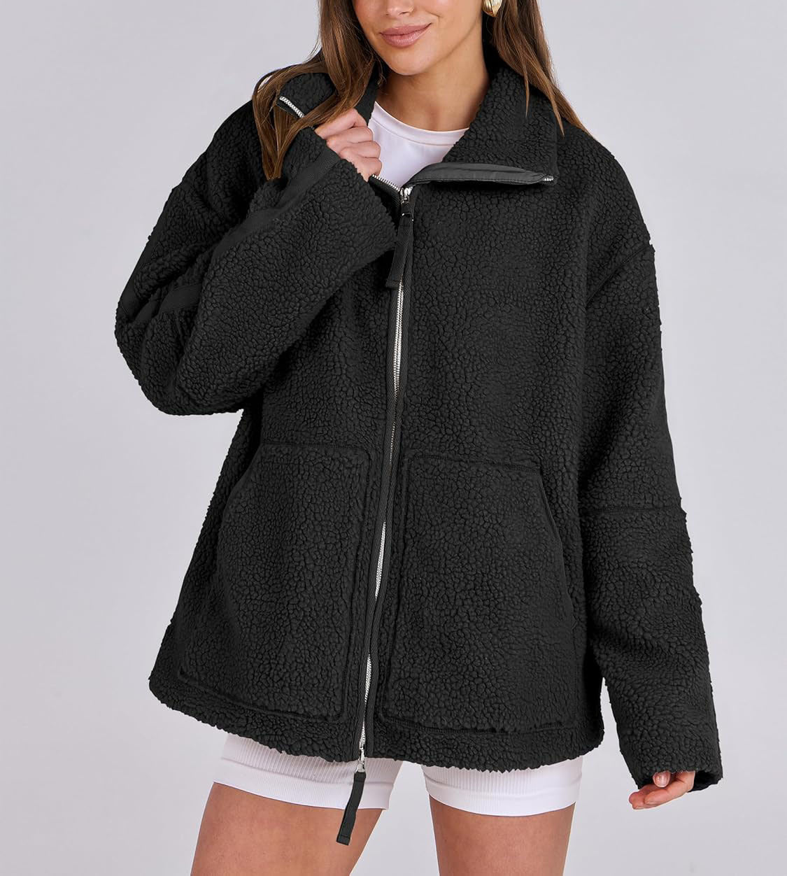 Koa | Teddy Fleece Zip Jacket