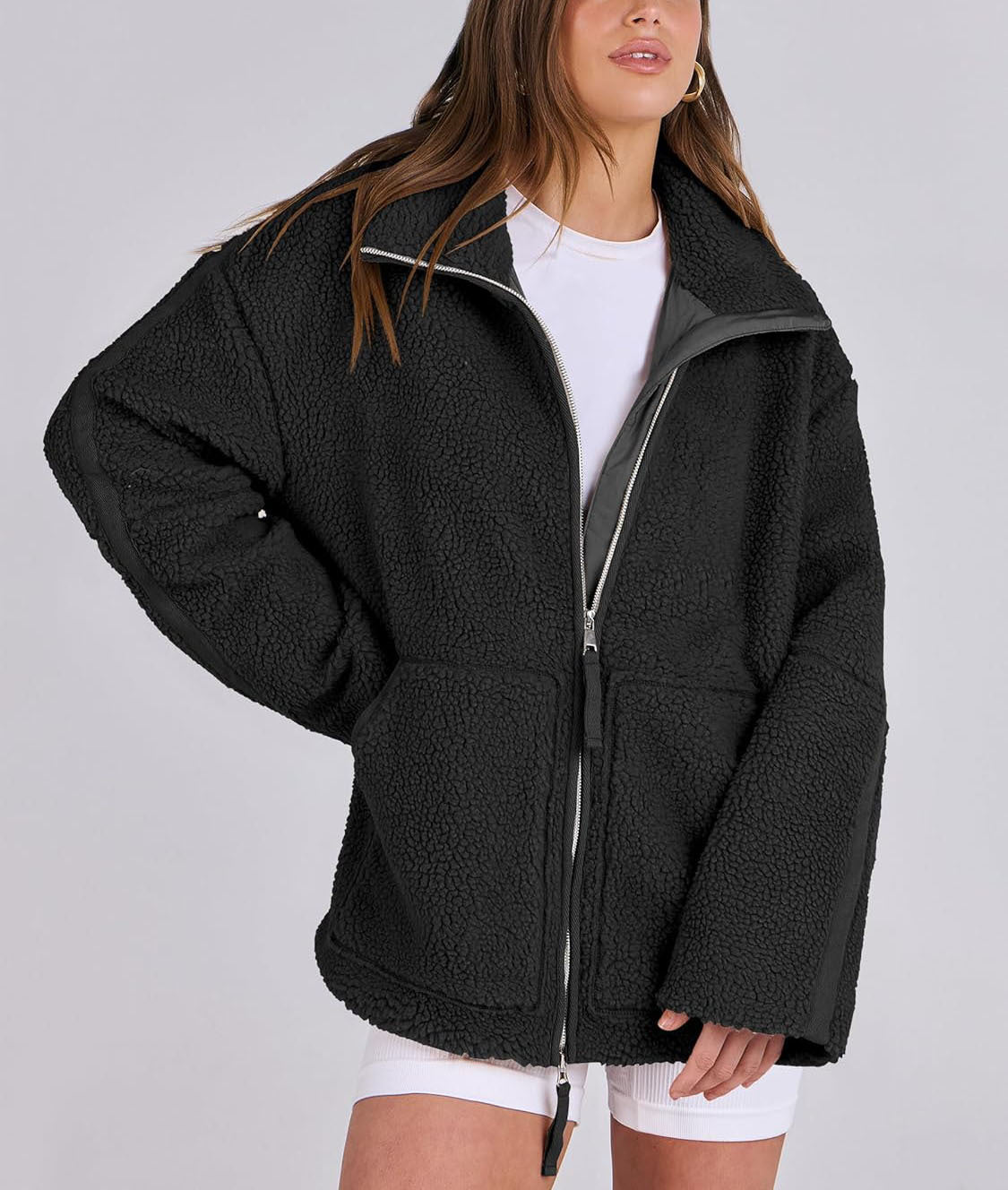 Koa | Teddy Fleece Zip Jacket