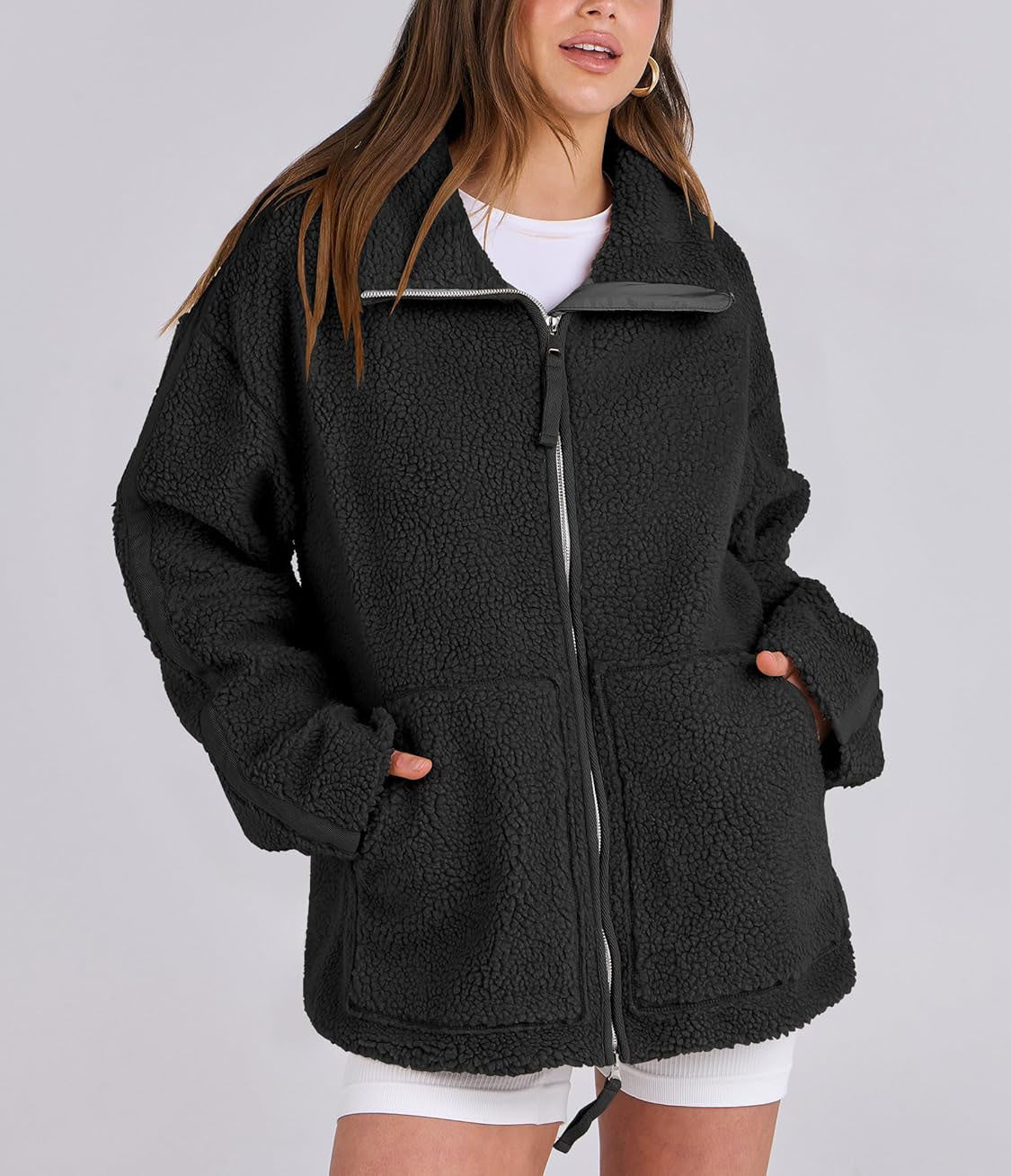 Koa | Teddy Fleece Zip Jacket