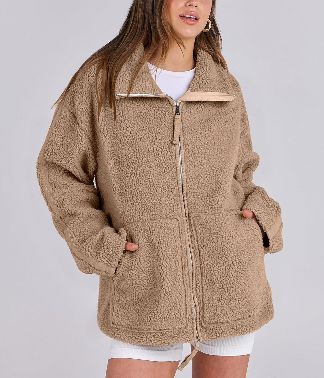 Koa | Teddy Fleece Zip Jacket