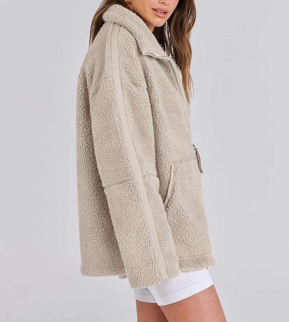 Koa | Teddy Fleece Zip Jacket