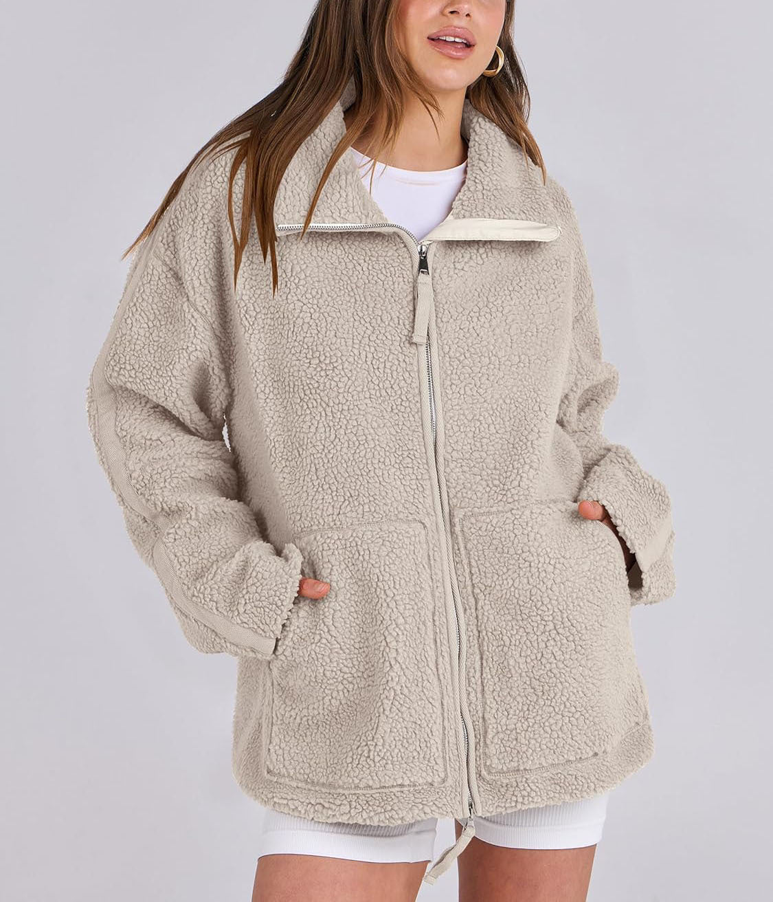 Koa | Teddy Fleece Zip Jacket