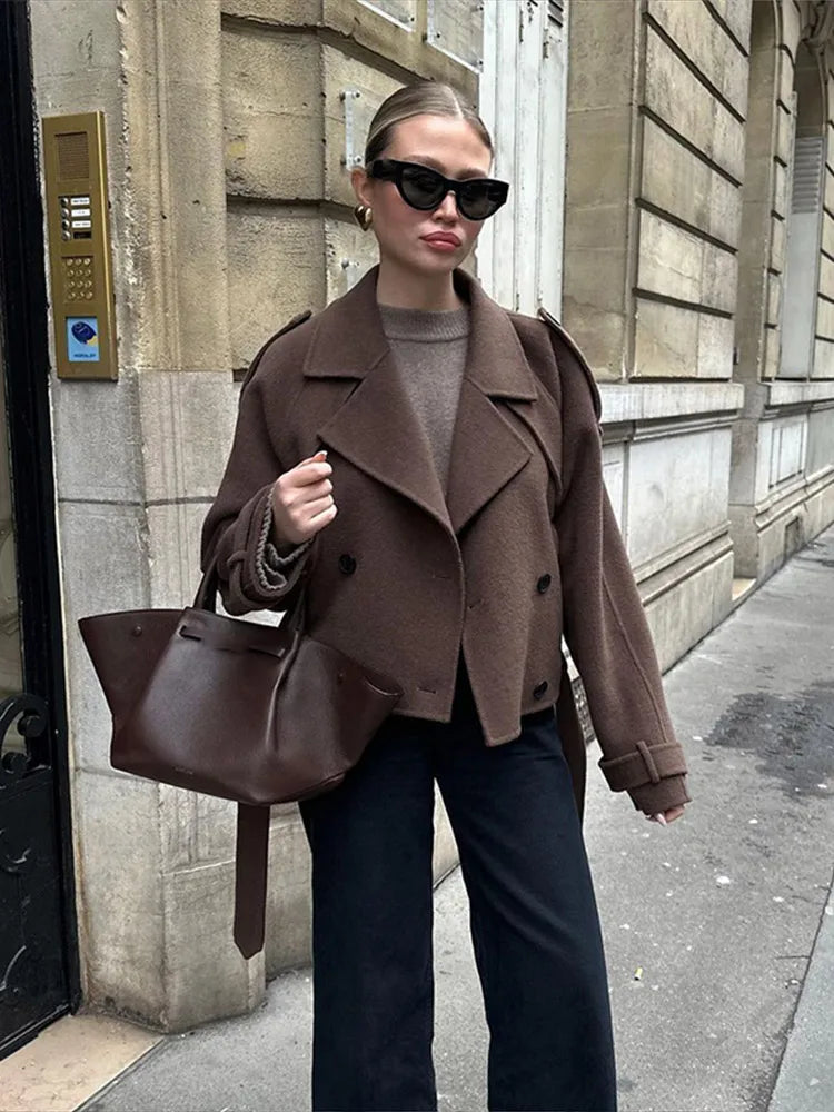 Clara Wool Peacoat