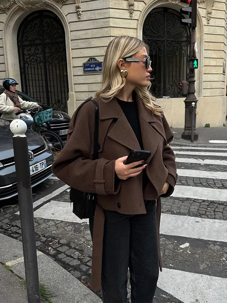 Clara Wool Peacoat