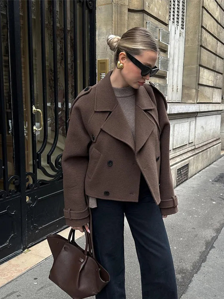 Clara Wool Peacoat