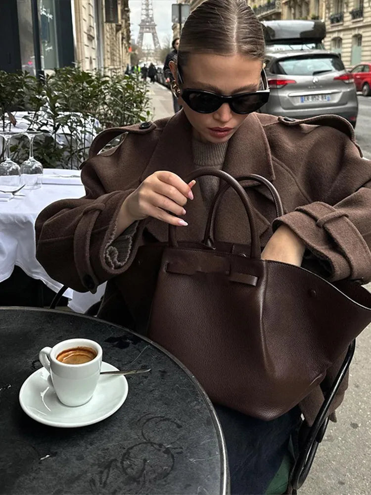 Clara Wool Peacoat
