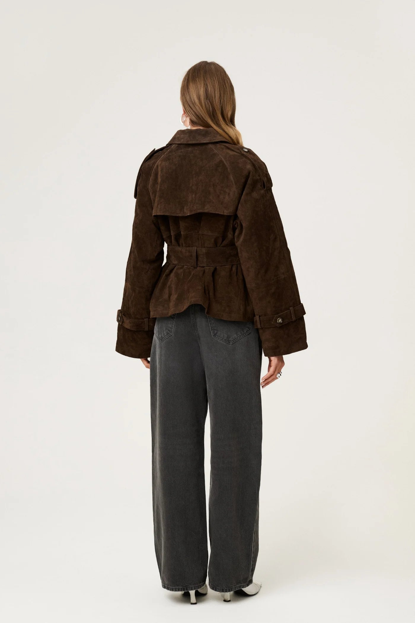 Elysian Suede Trench