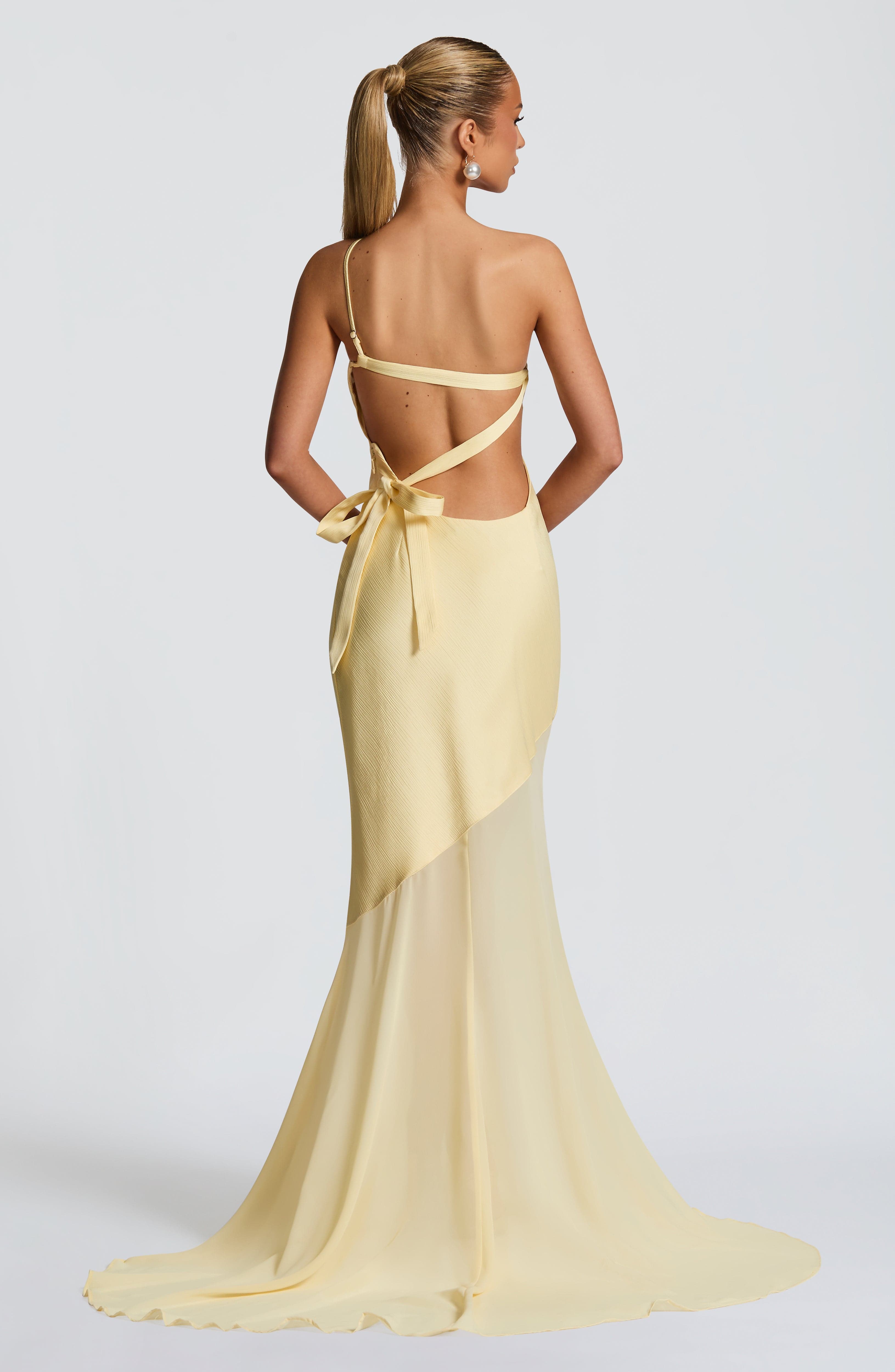 Golden Hour Elegance Dress