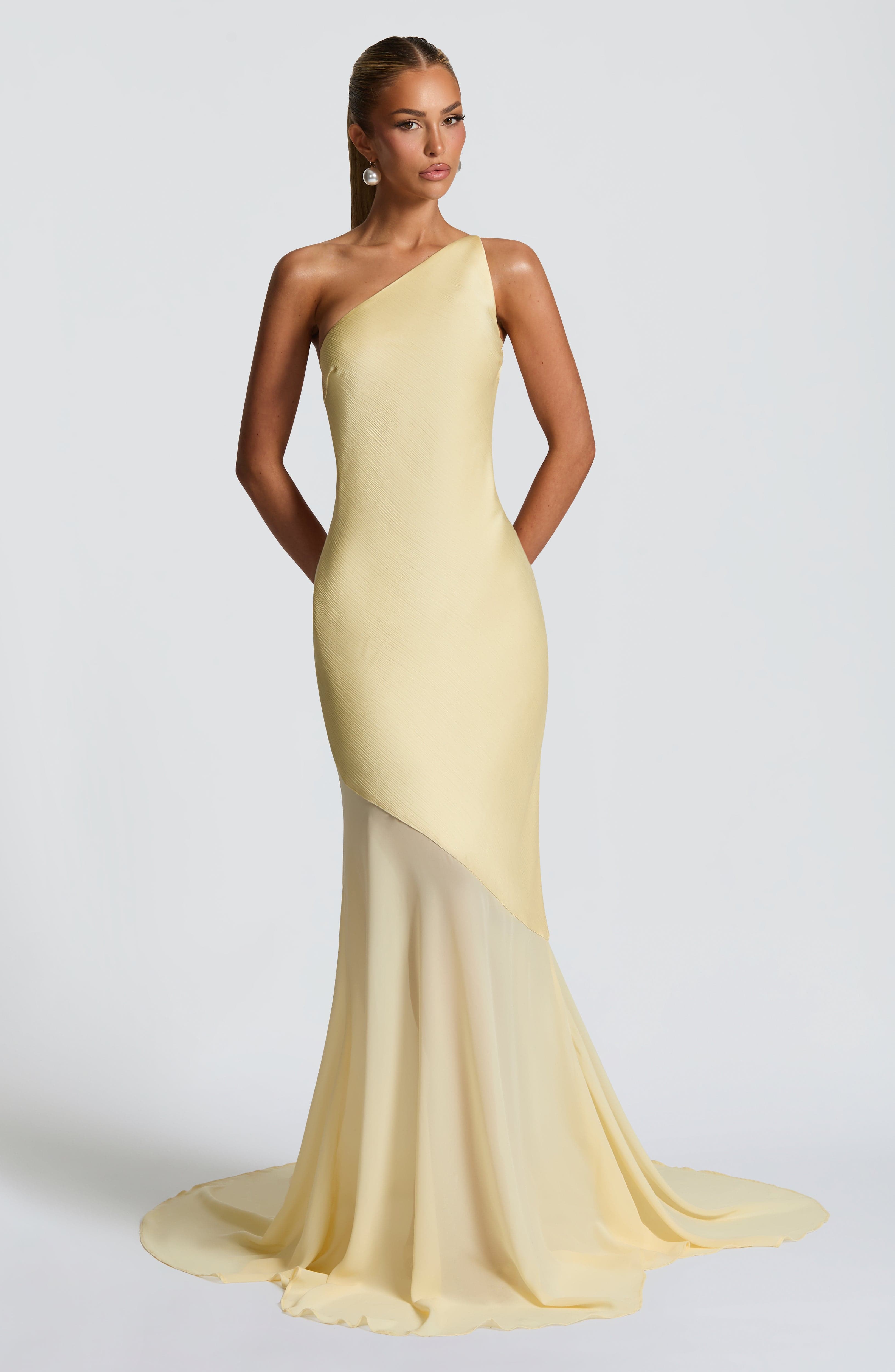 Golden Hour Elegance Dress