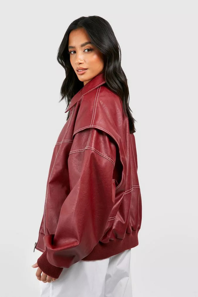 Scarlet Rebel Leather Jacket
