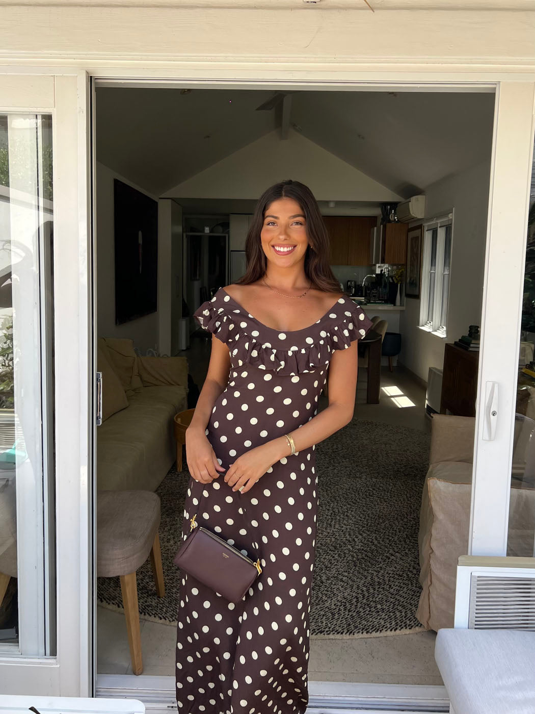 Golden Hour Dot Dress | by Nova Mae