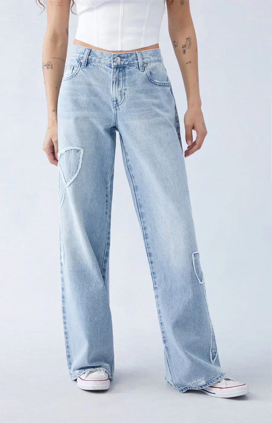 Gina Bow Baggy Jeans