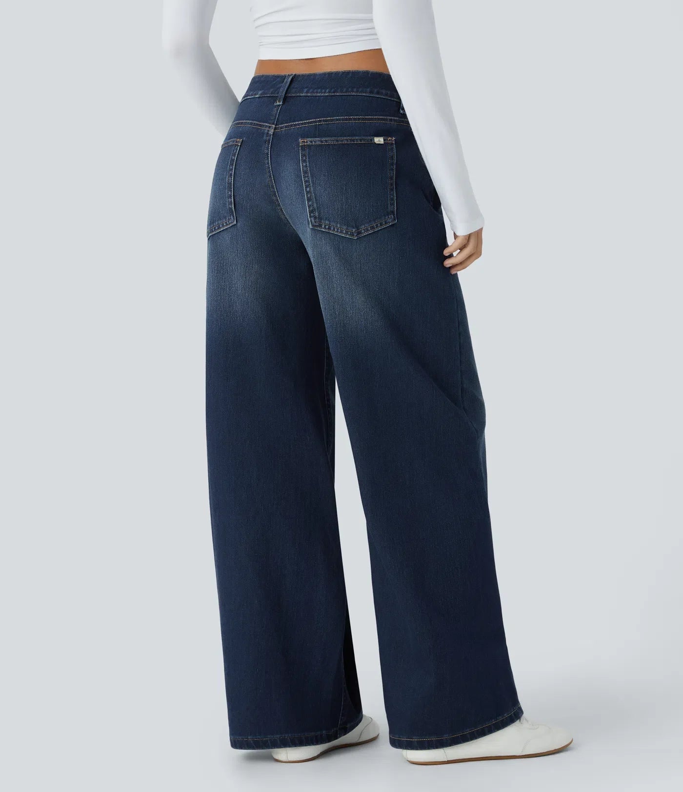 Sophie | Comfortabele Wide Leg Jeans Met Elegante Pasvorm & Handige Ritszakken