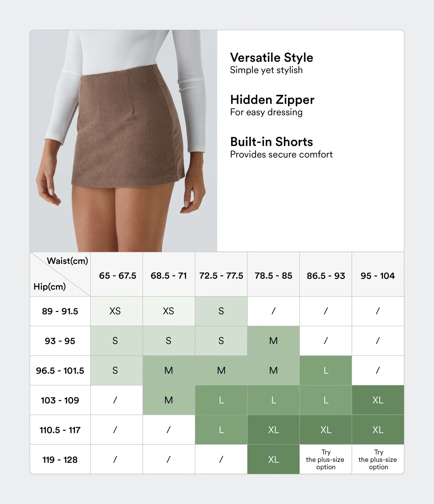 Nova Mae Cloud Cord Mini Skirt