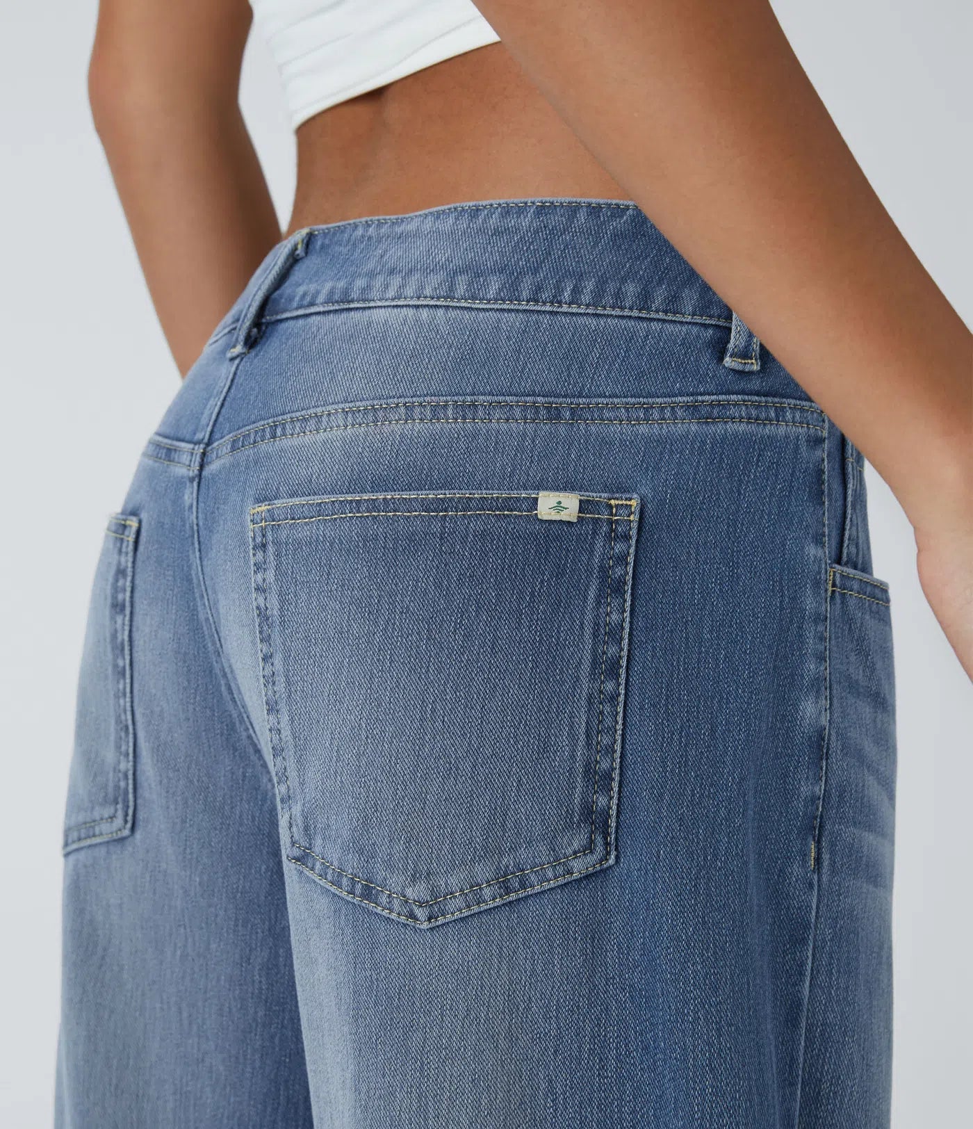 Sophie | Comfortabele Wide Leg Jeans Met Elegante Pasvorm & Handige Ritszakken