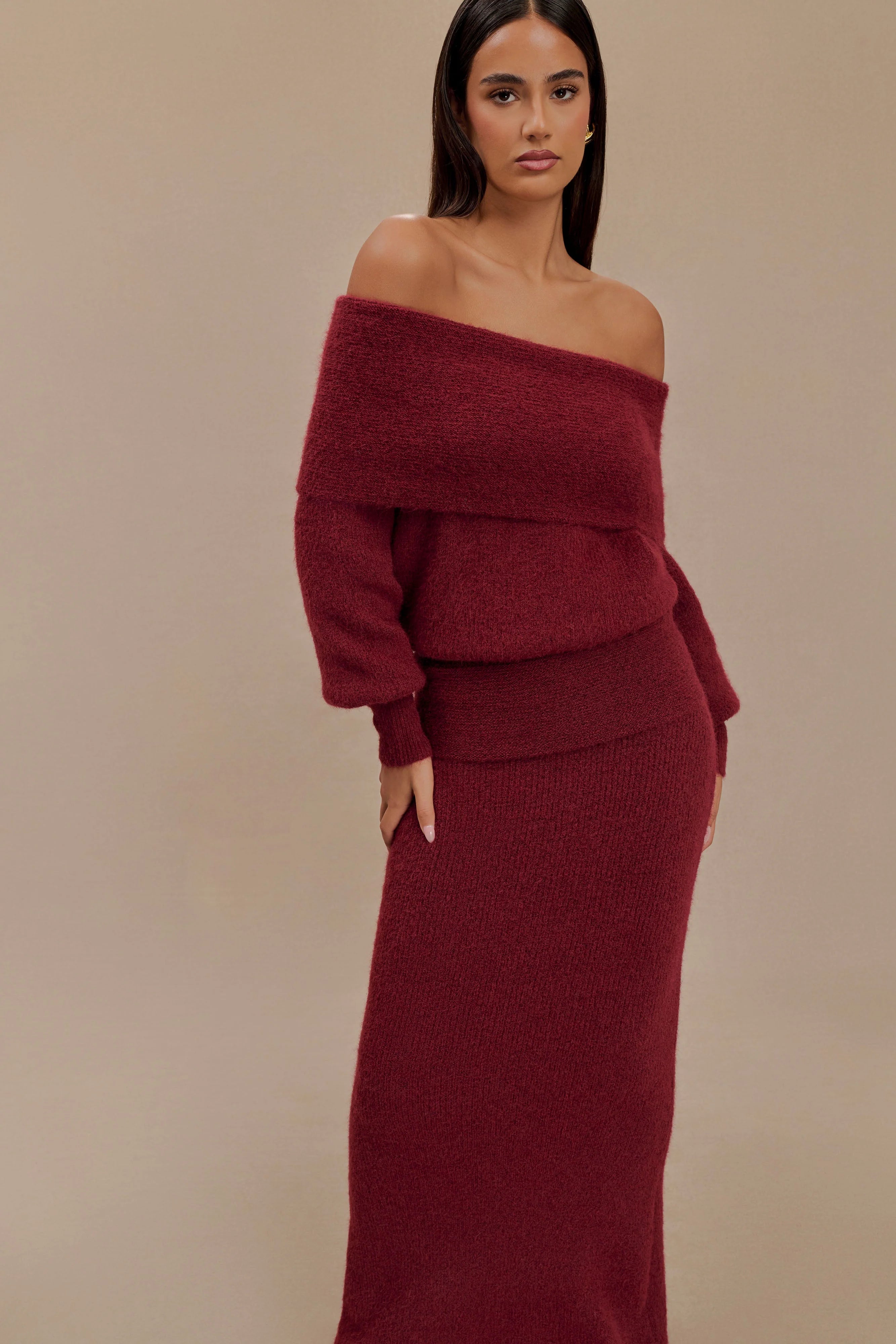 Auburn Whisper Knit Set