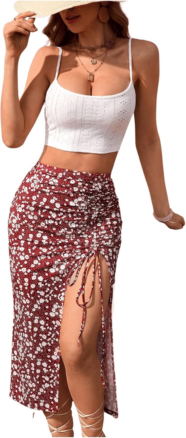 Midnight Bloom Two-Piece Set