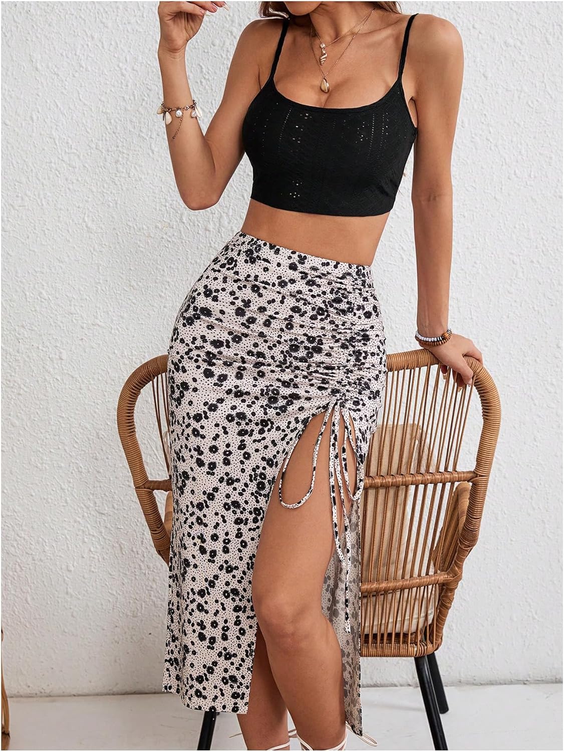 Midnight Bloom Two-Piece Set