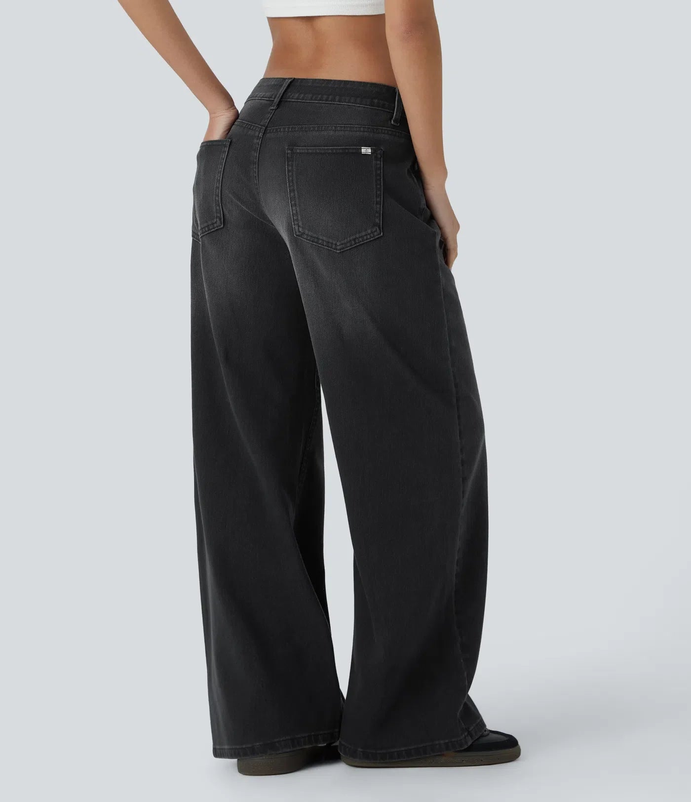 Sophie | Comfortabele Wide Leg Jeans Met Elegante Pasvorm & Handige Ritszakken
