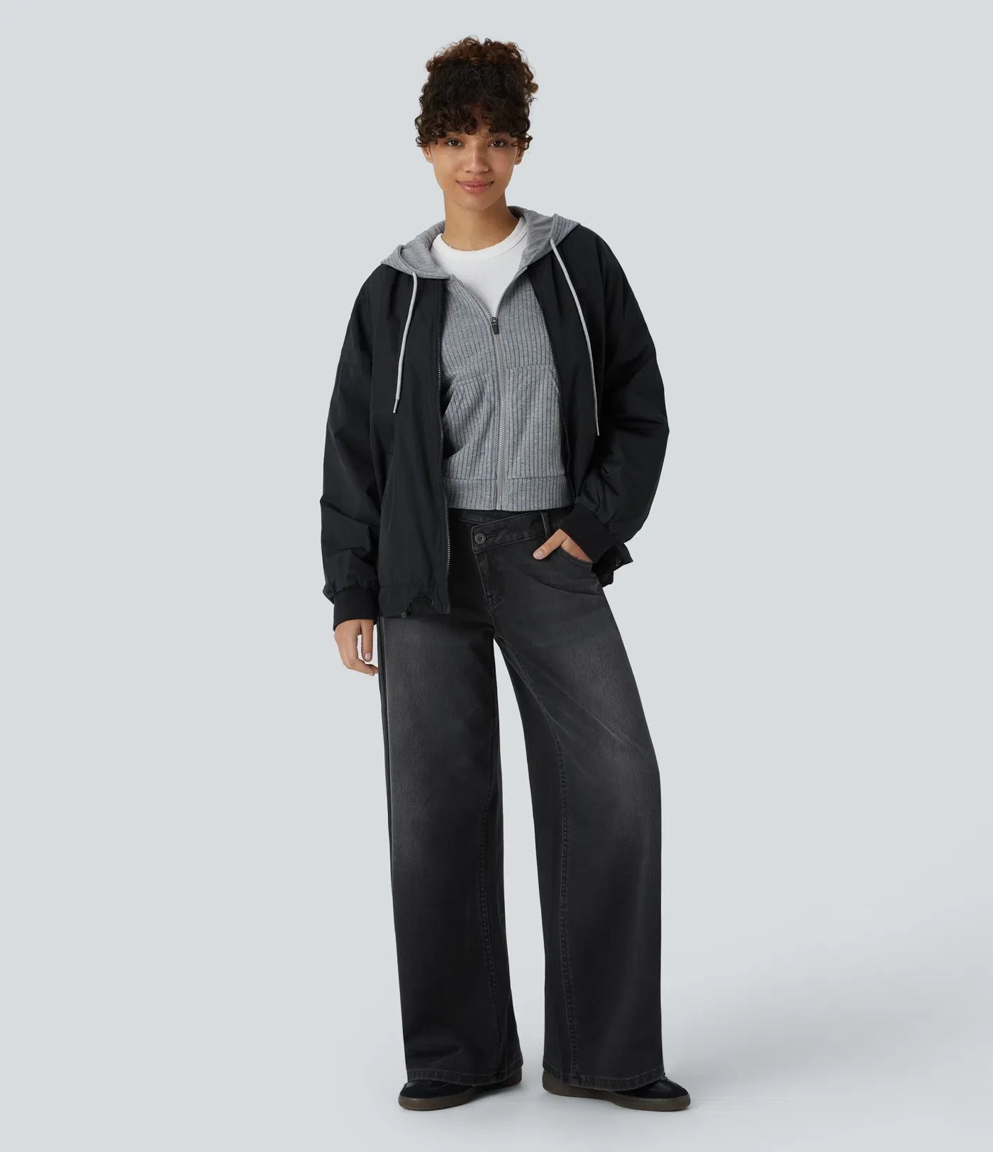 Sophie | Comfortabele Wide Leg Jeans Met Elegante Pasvorm & Handige Ritszakken