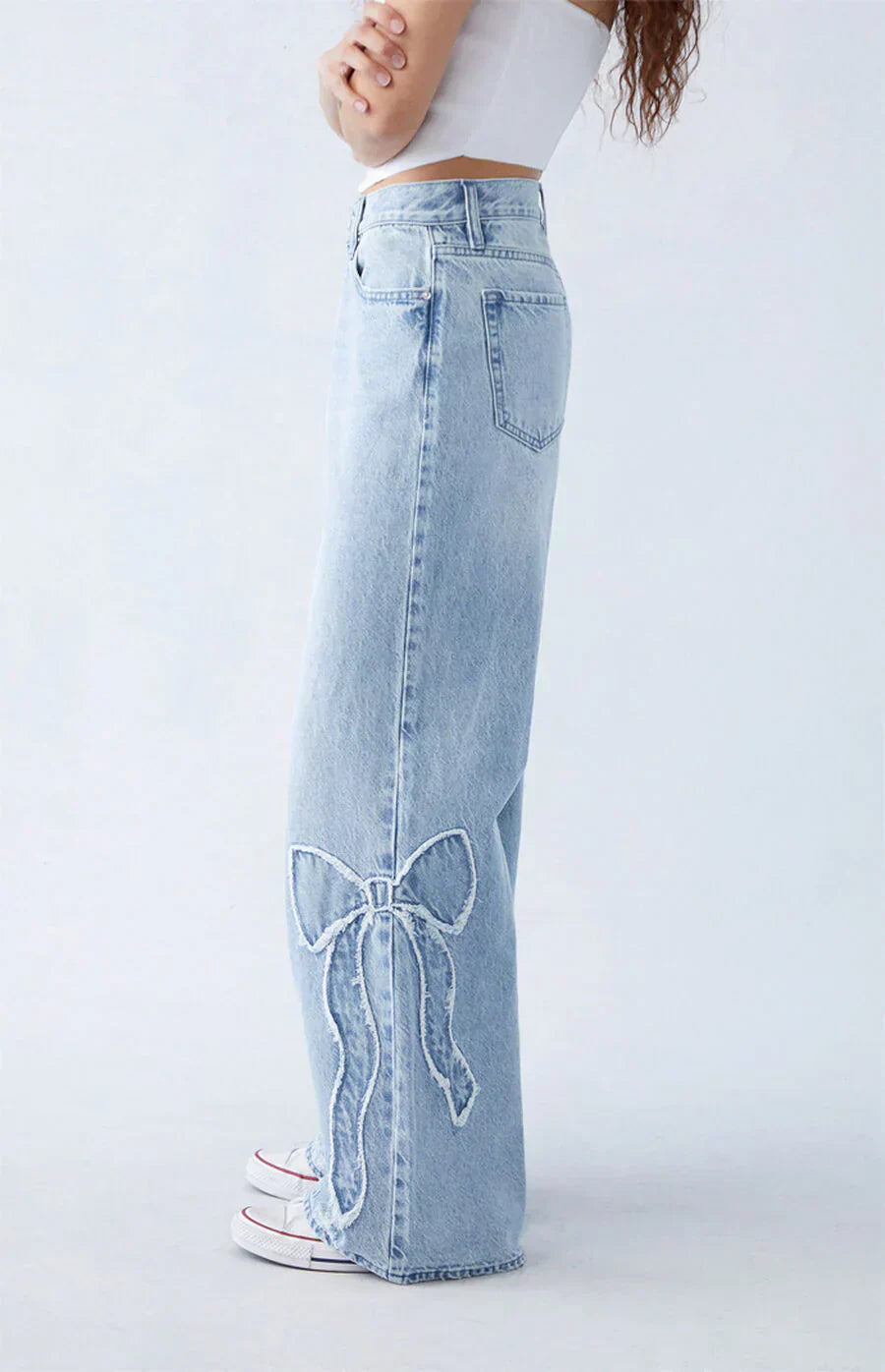 Gina Bow Baggy Jeans